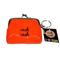 Porte-monnaie fluo « cash...