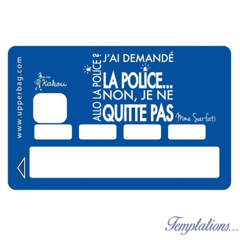 Sticker pour CB Allo la police - UPPER