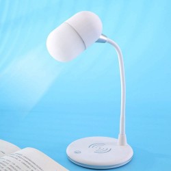 Lampe de table chargeur Wireless haut-parleur Bluetooth