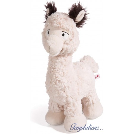 Peluche alpaga debout 25 cm - Nici