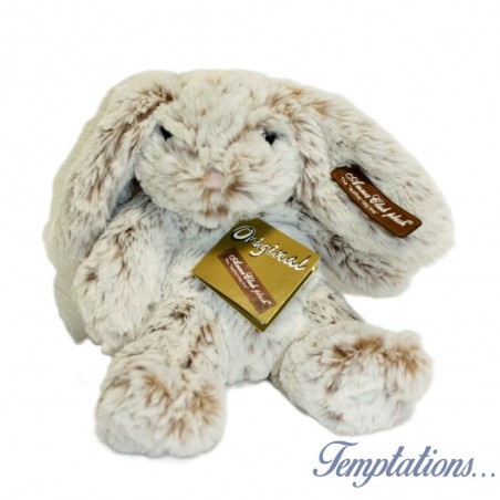 Peluche lapin assis 15cm -Anna Club Plush