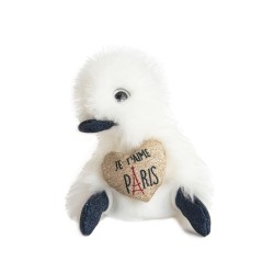 Peluche Coin Coin "Paris je t'aime - 30 cm