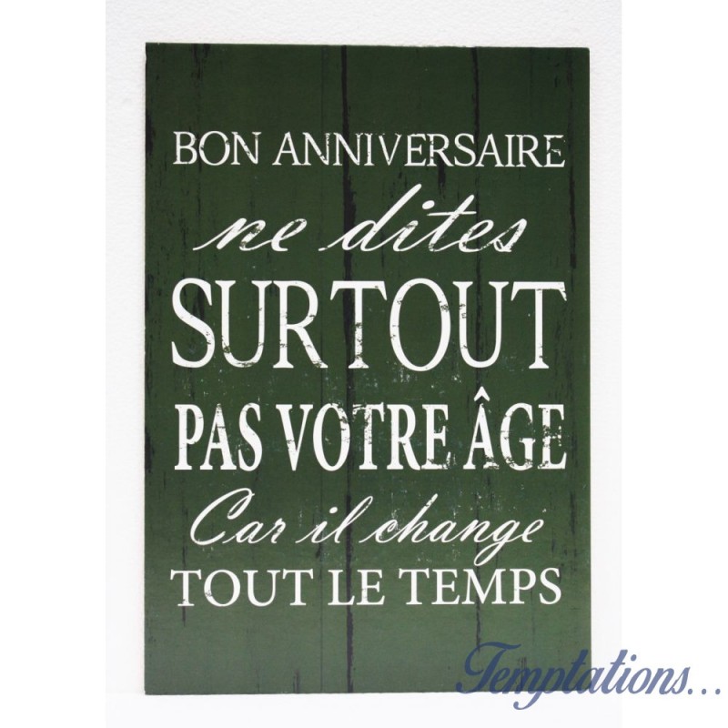 Carte géante Bon et joyeux anniversaire