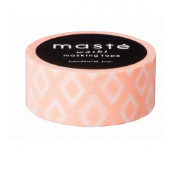 Masking Tape Masté Orange clair diamond polka-Mark’s Europe