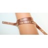 Bracelet Satin Lucky Team - "Ensemble, jusqu'au bout du monde"