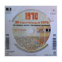 Carte CD Anniversaire année 1976