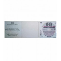 Carte CD Anniversaire année 1983