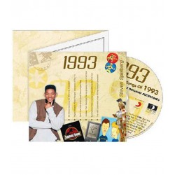 Carte CD Anniversaire année 1993