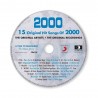 Carte CD Anniversaire année 2000