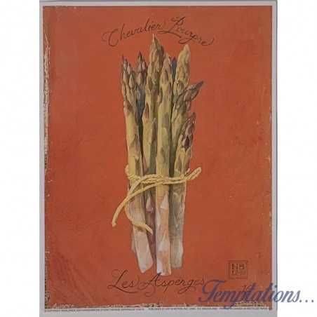 Image vintage "Asperges " Hardenbrook Studio