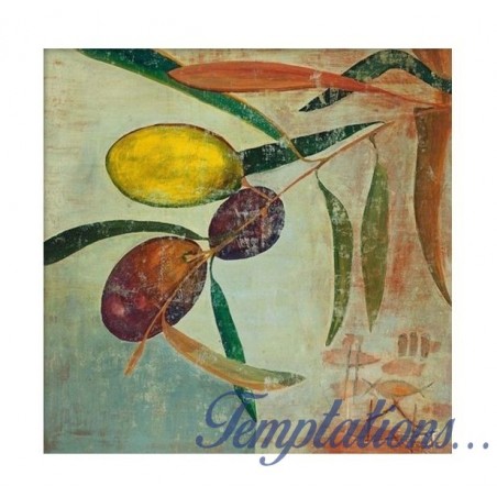 Carte "Les olives" Rose Richter-Armgart.