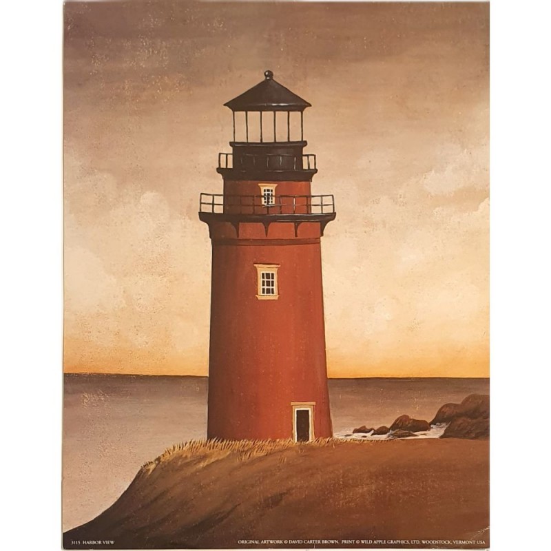 Image phare "Harbor view " David Carter Brown