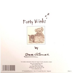 Carte double carré "Forty Winks I" Steve O'Connell