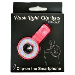 Flash Light clip Lens rose...