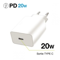 Pack chargeur pd20w type C...