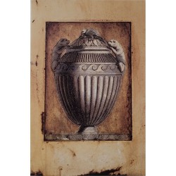 Lot de 4 cartes doubles "Vases Antiques " - Russel Babcock