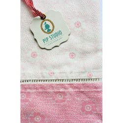 TORCHON ROSE FLORAL - PIP...