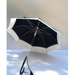 Parapluie Molly Marais noir et blanc