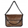 Sac pochette en cuir shimo shimo