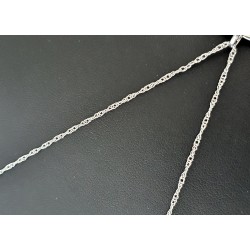 Collier double cœur argent - L'officiel Roma