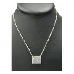 Collier argent petit beurre -Brin d’Amour