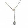 Collier argent petit beurre -Brin d’Amour