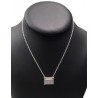 Collier argent petit beurre -Brin d’Amour