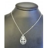 Collier argenté avec pendentif Venezia - Brin d'Amour