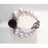 Bracelet de perles rose GM - Timonina