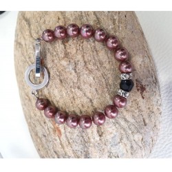 Bracelet de perles Cuivre MM - Timonina