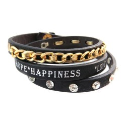 Bracelet Love Hope Happiness - Cogedis