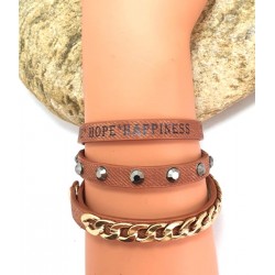 Bracelet Love Hope Happiness - Cogedis