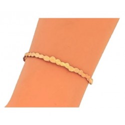 Bracelet jonc métal  or rose – Brin d’Amour