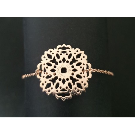 Bracelet médaille arabesque – Brin d’Amour