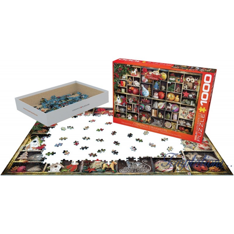 Puzzle 1000 pièces : Table de Noël - Eurographics - Rue des Puzzles